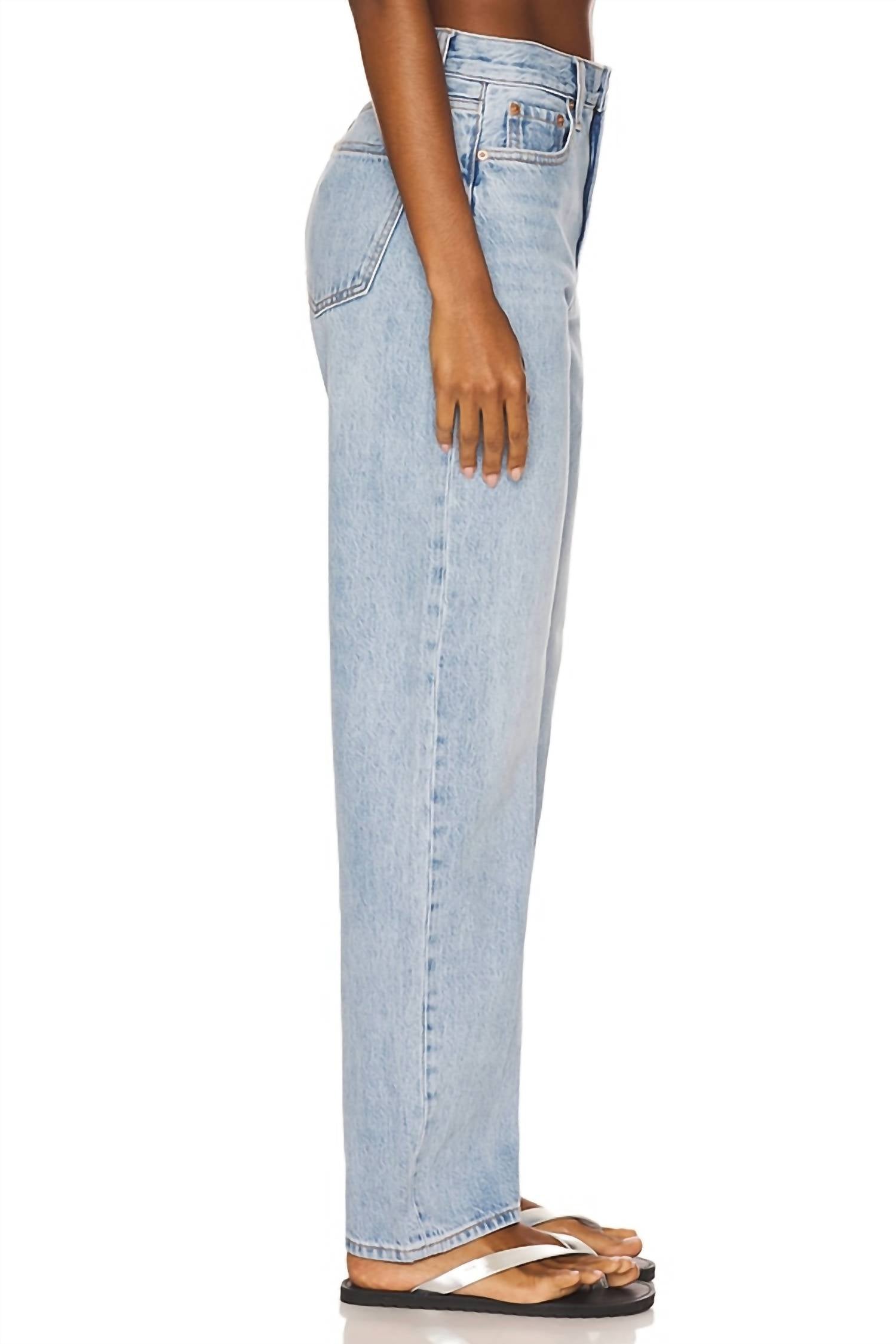 Pistola - Wes High Rise Barrel Jeans
