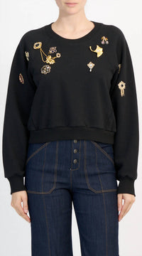 Cinq A Sept - Brooches Jennifer Pullover Sweater