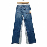 Daily Blue - Virgo Two-tone Wide Leg Jean
