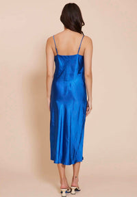Lucy Paris - Colette Satin Slip Dress