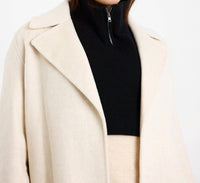 Brodie Cashmere - Knitted Half-zip Collar Dickey
