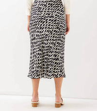 Karen Kane - Satin Bias Cut Skirt