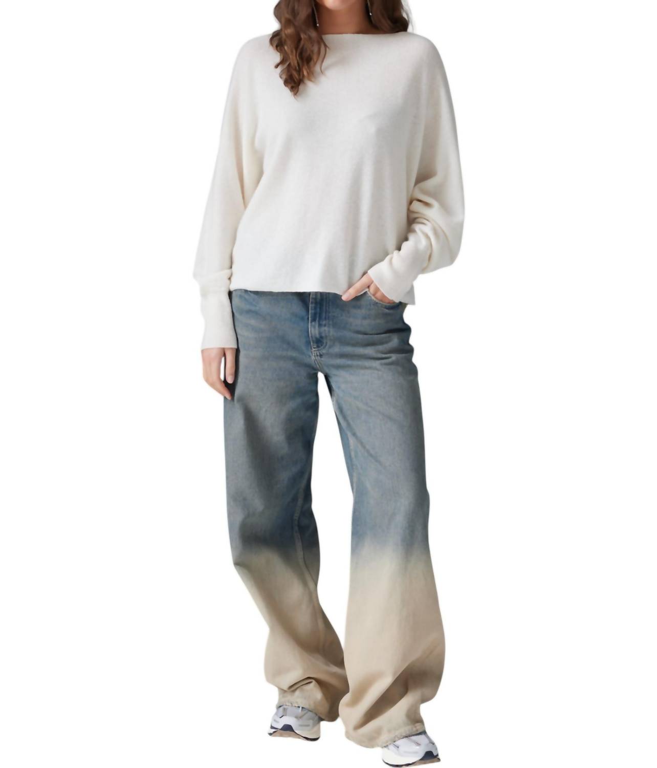 Crush Cashmere - Yangon Boat Neck Sweater