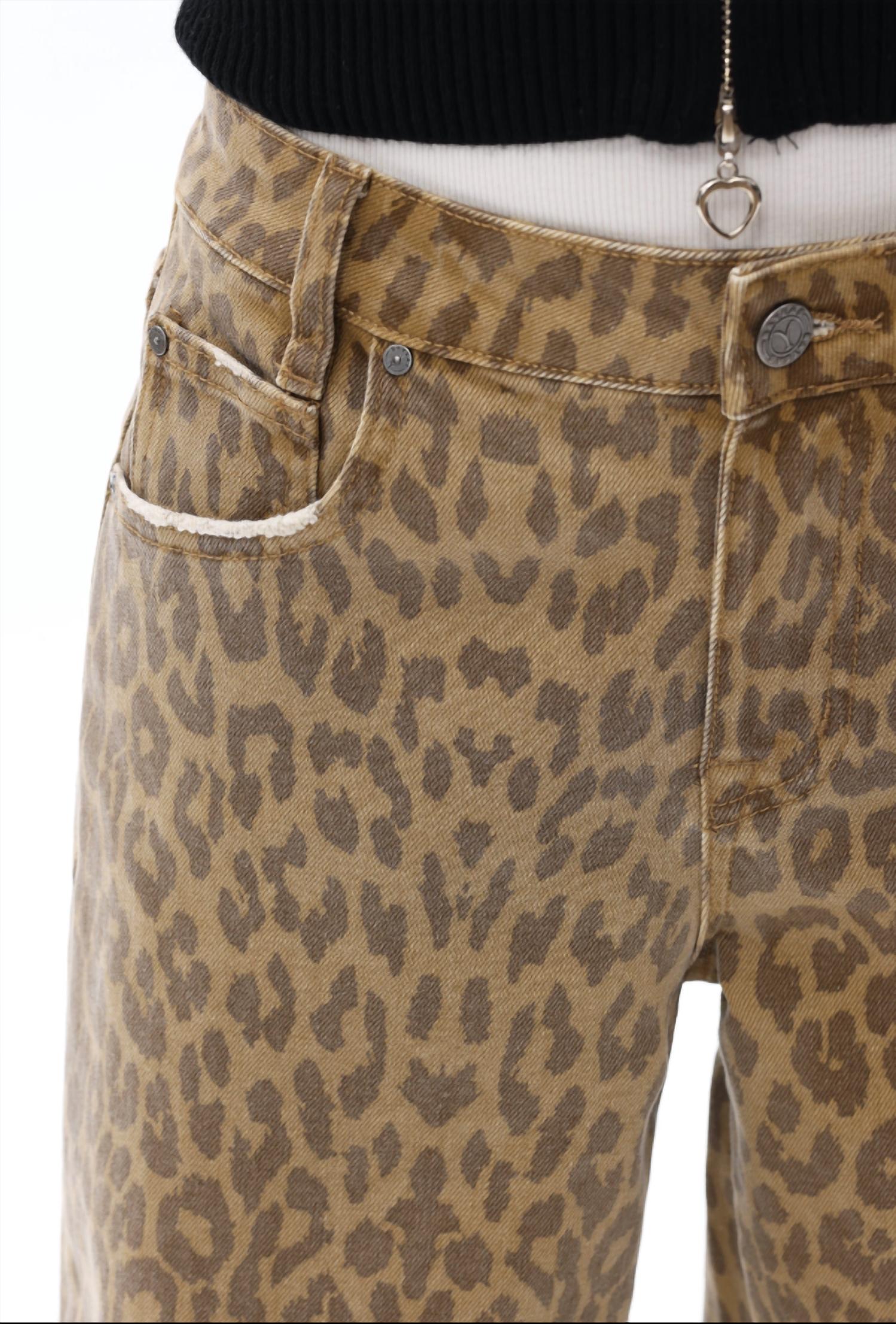 Bayeas - Mid Rise Relaxed Straight Leg Pants