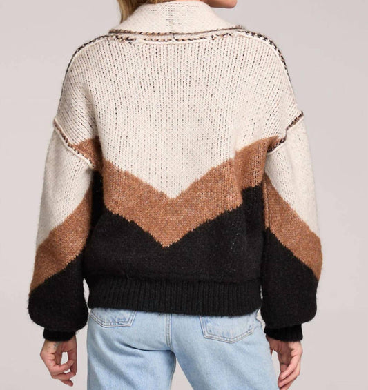 Saltwater Luxe - Cain Color Block Sweater