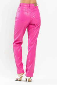 Judy Blue - High Waist Tummy Control Top Straight Pants