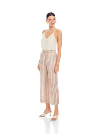 Fifteen Twenty - Tasha Cropped Drawstring Pants