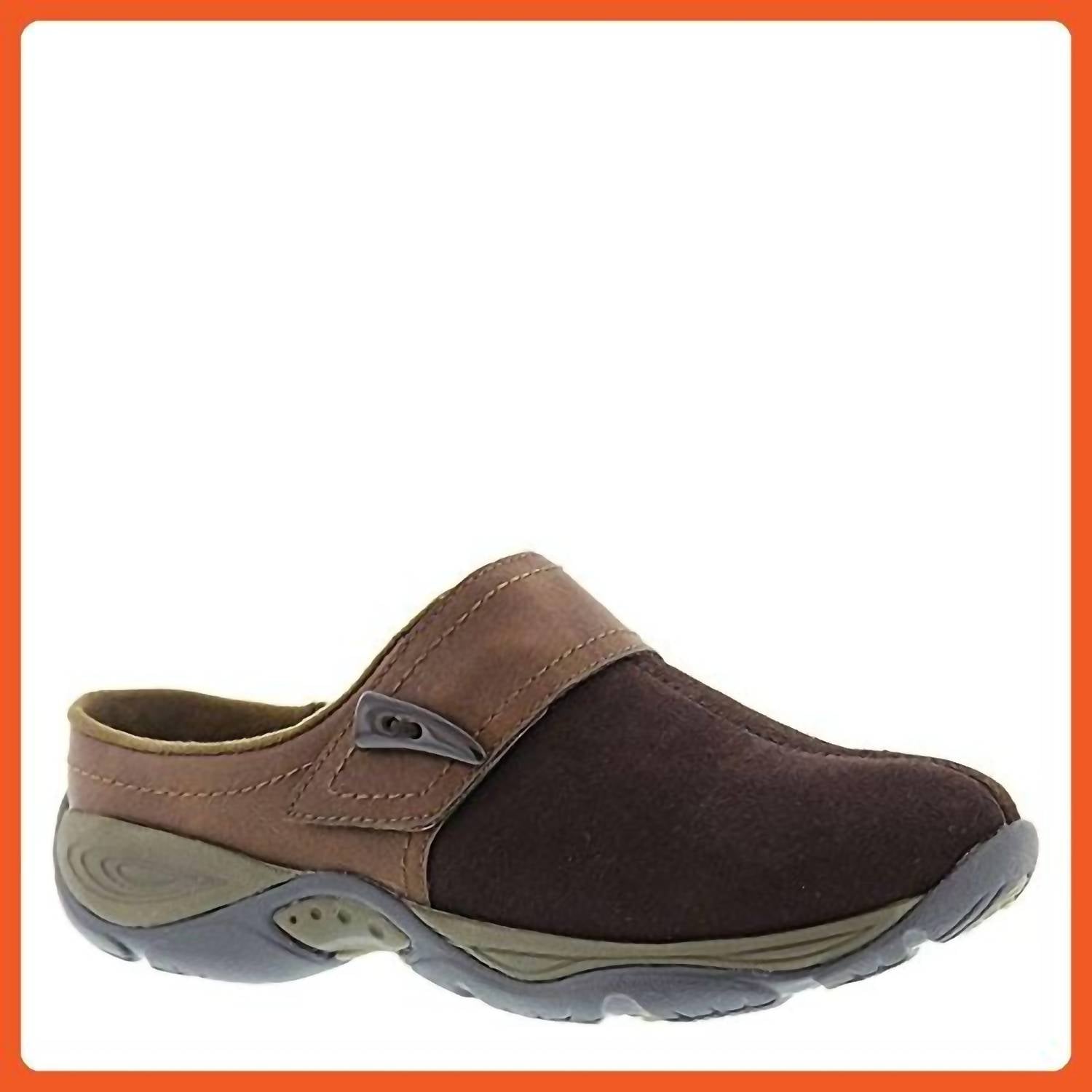 easy spirit Women's Eliana Slip-on Mule in dark plum - women's shoe