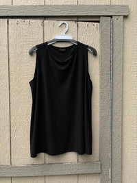 Sympli Women's Out Of Order Top in black - women's tank top