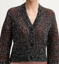 M Missoni - Ribbed Cropped Cardigan