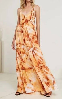 S/W/F - SHIRRED MAXI DRESS