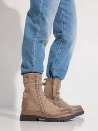 A.S.98 - Women's Duke Mid-calf Moto Boot