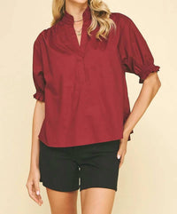 Pinch - Balloon Sleeve Top