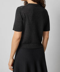 Lilla P - Short Sleeve Sparkle Sweater