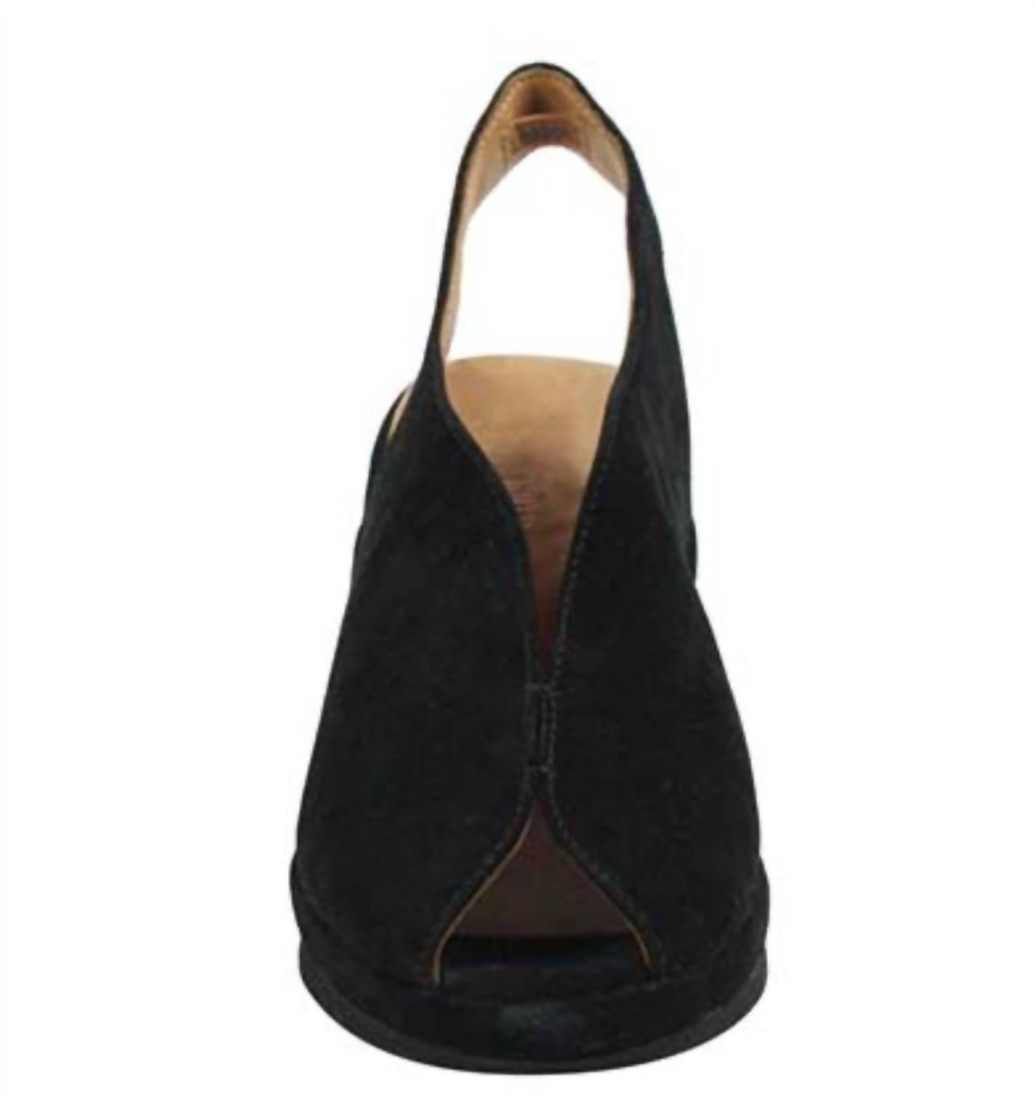 L'amour Des Pieds Women's Odetta Slingback Pumps in black - women's shoe - alternate view
