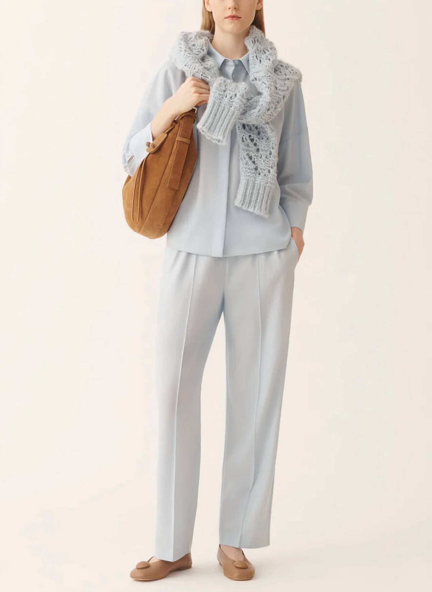 Fabiana Filippi - Cropped Cool Bistretch Shirt