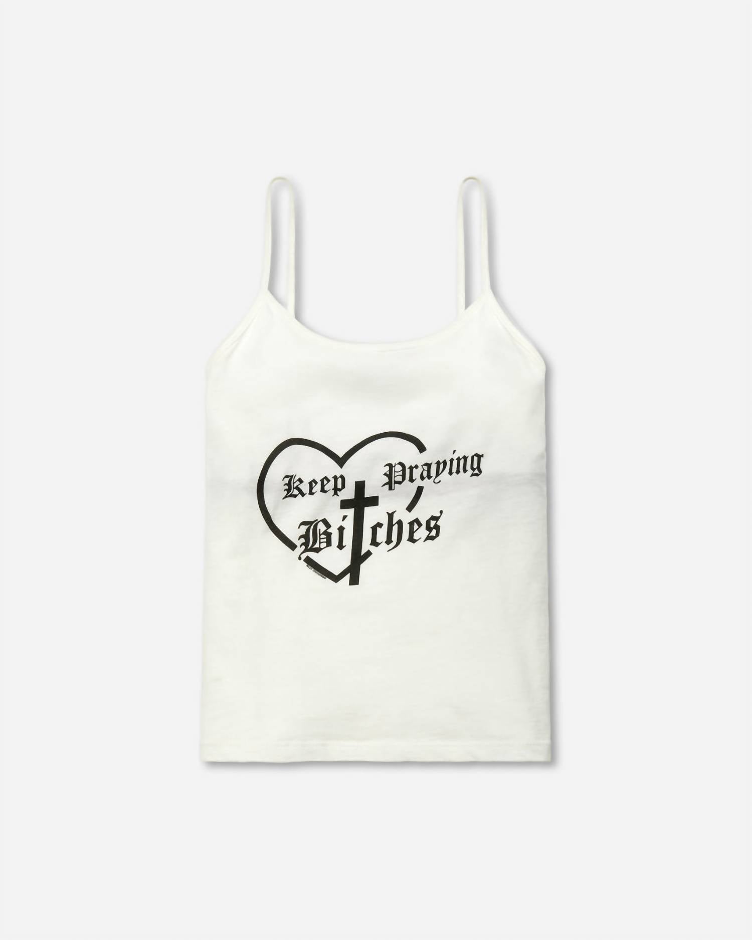 Willy Chavarria - Women's Keep Praying Bitches Cholita Tank