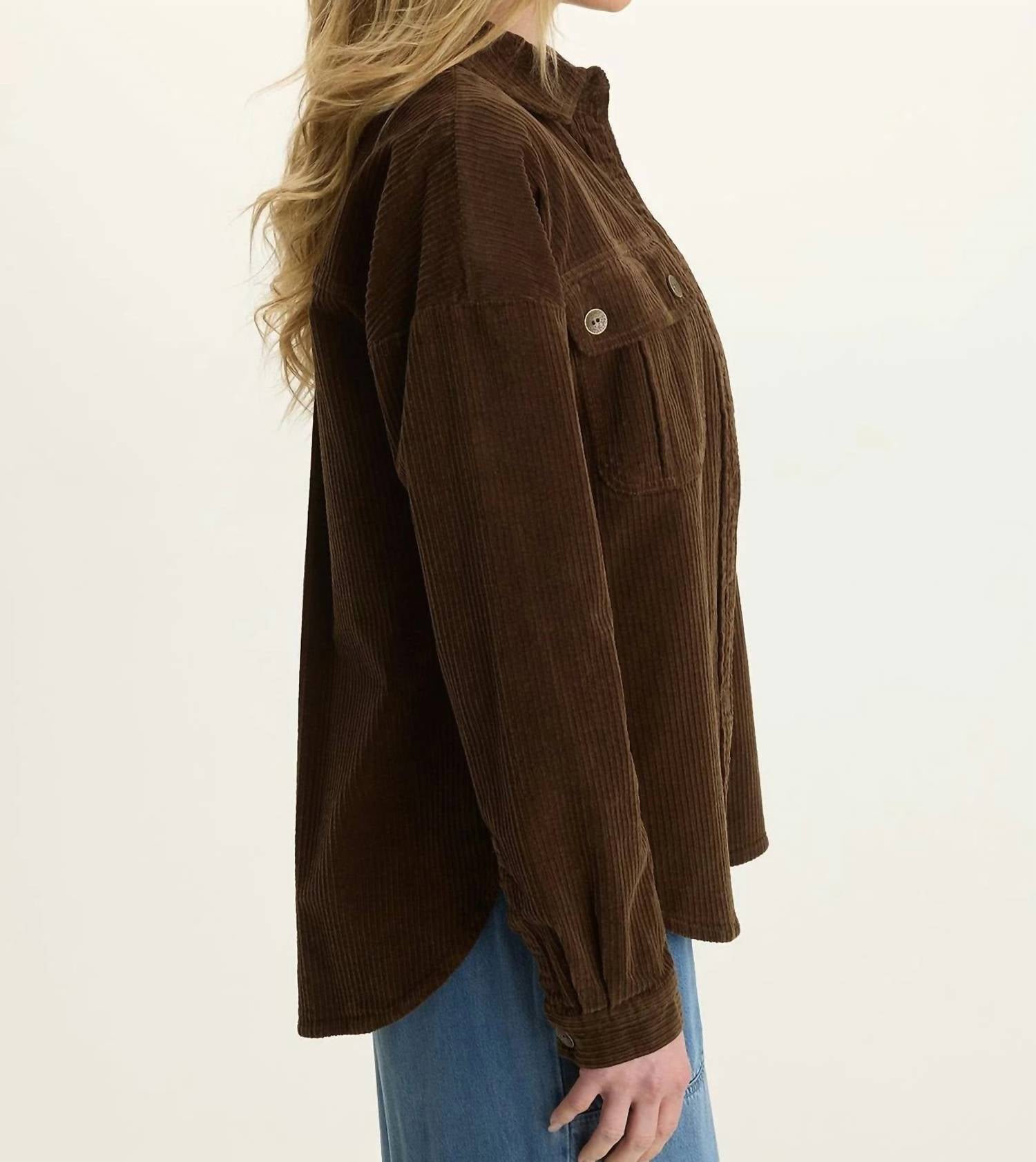 Xcvi - Smithson Corduroy Shacket