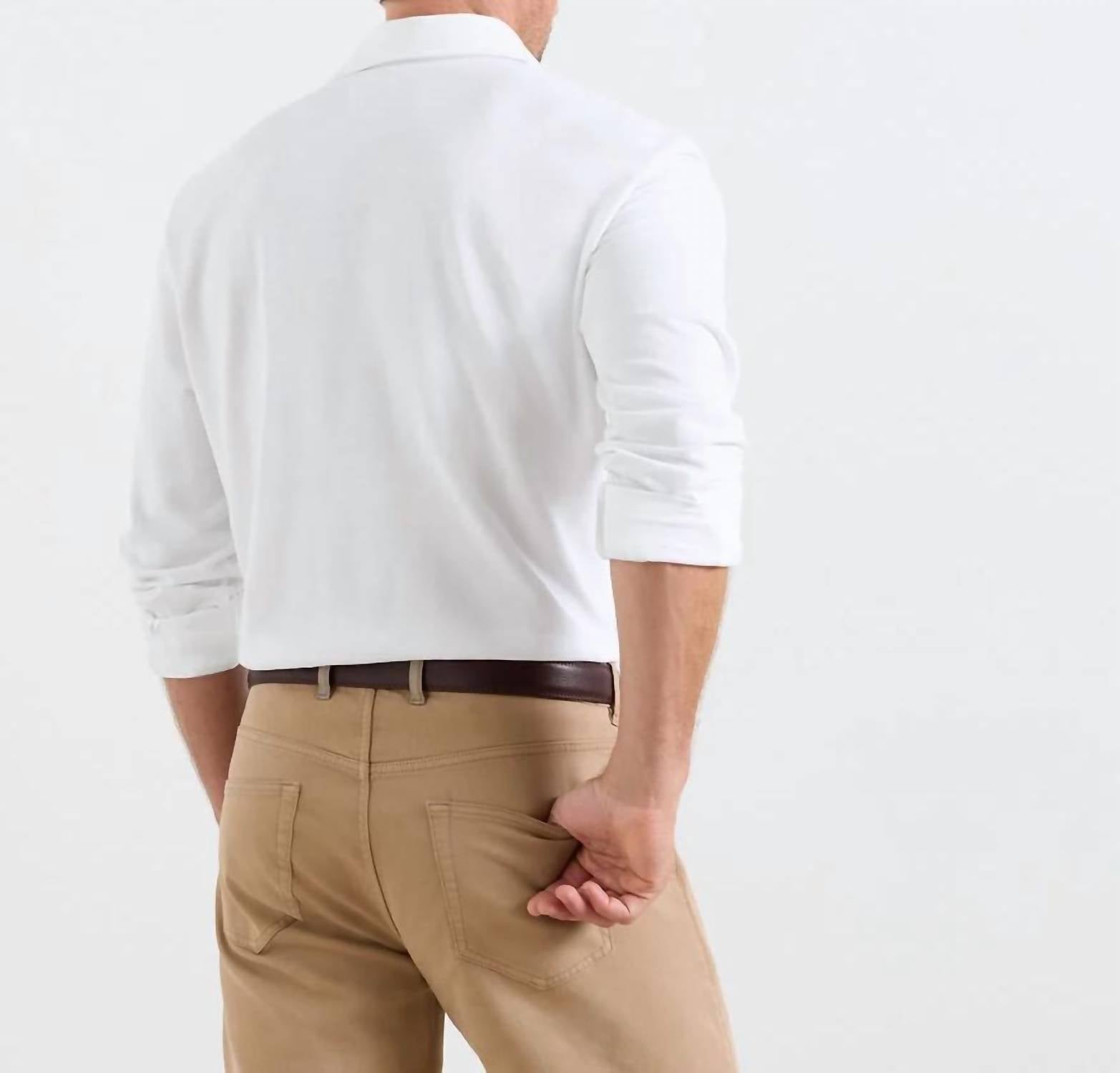 Peter Millar - Everyday Piqué Long Sleeve Polo