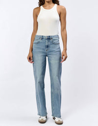 DEAR JOHN DENIM Tommy Straight Leg Jeans in arctic denim - women's jeans