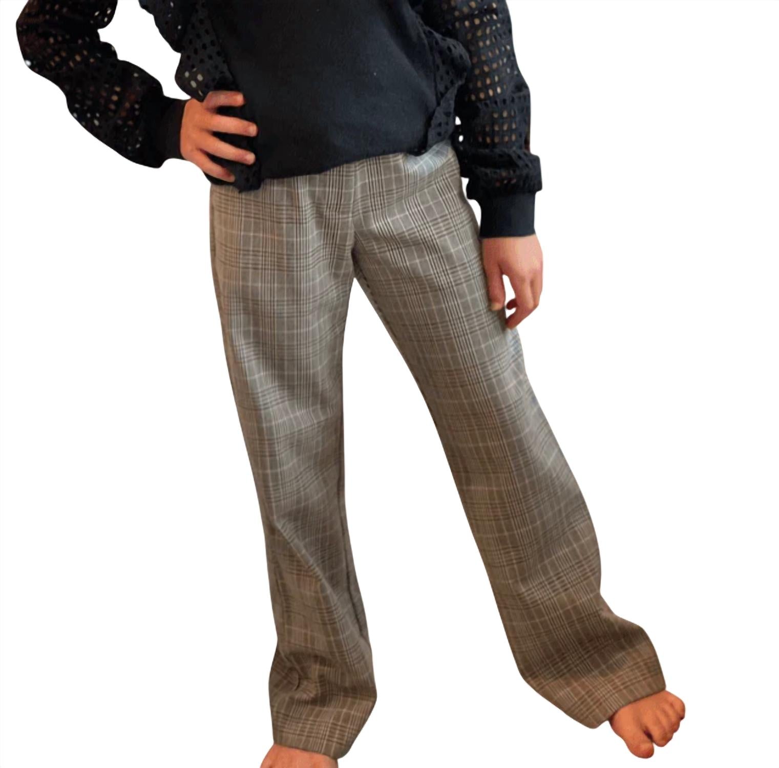 Katie J Nyc - Kids Plaid Pant