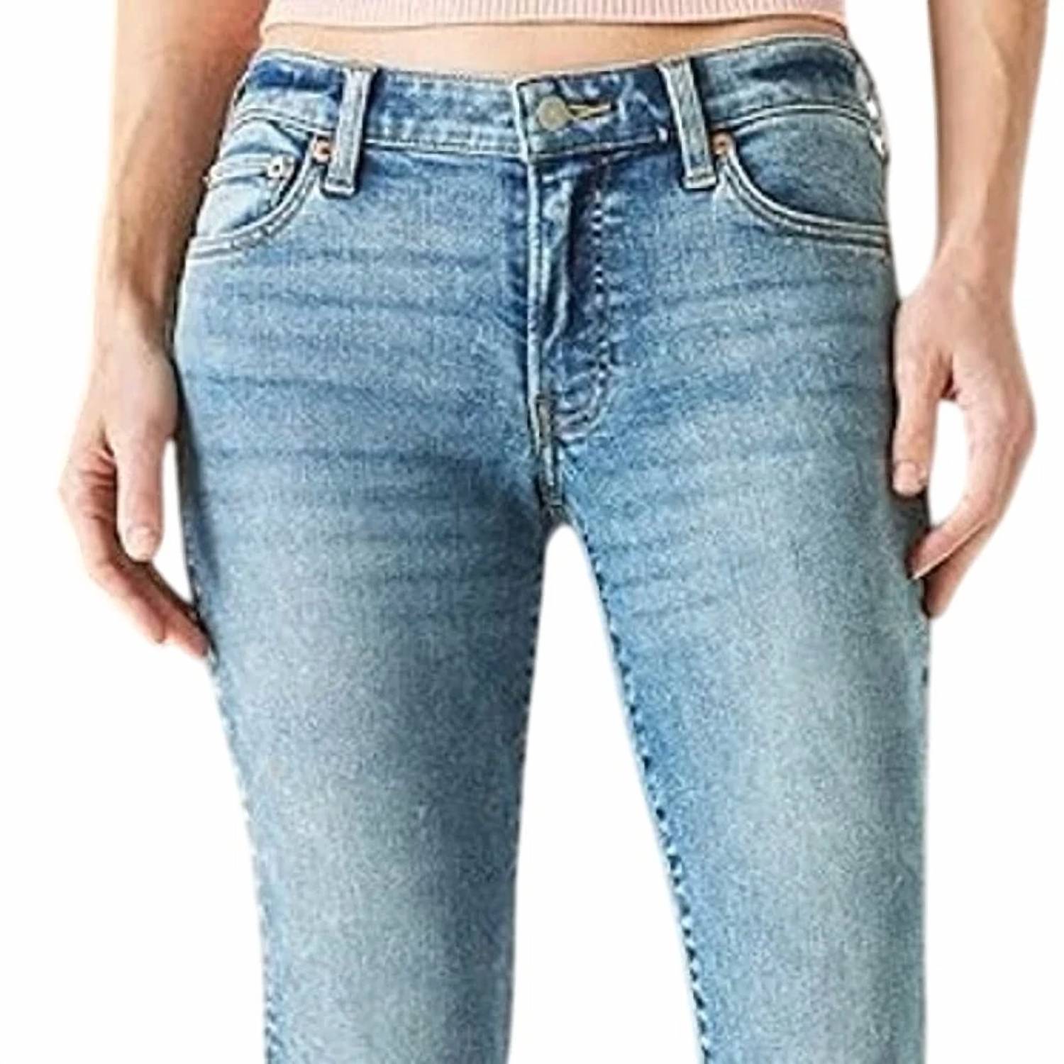 Lucky Brand - Sweet Mid Rise Straight Denim Jeans