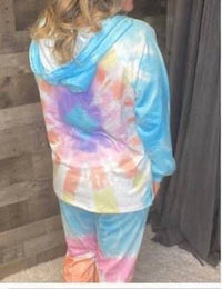 She & Sho - Woodstock Tie Dye Jogger Set