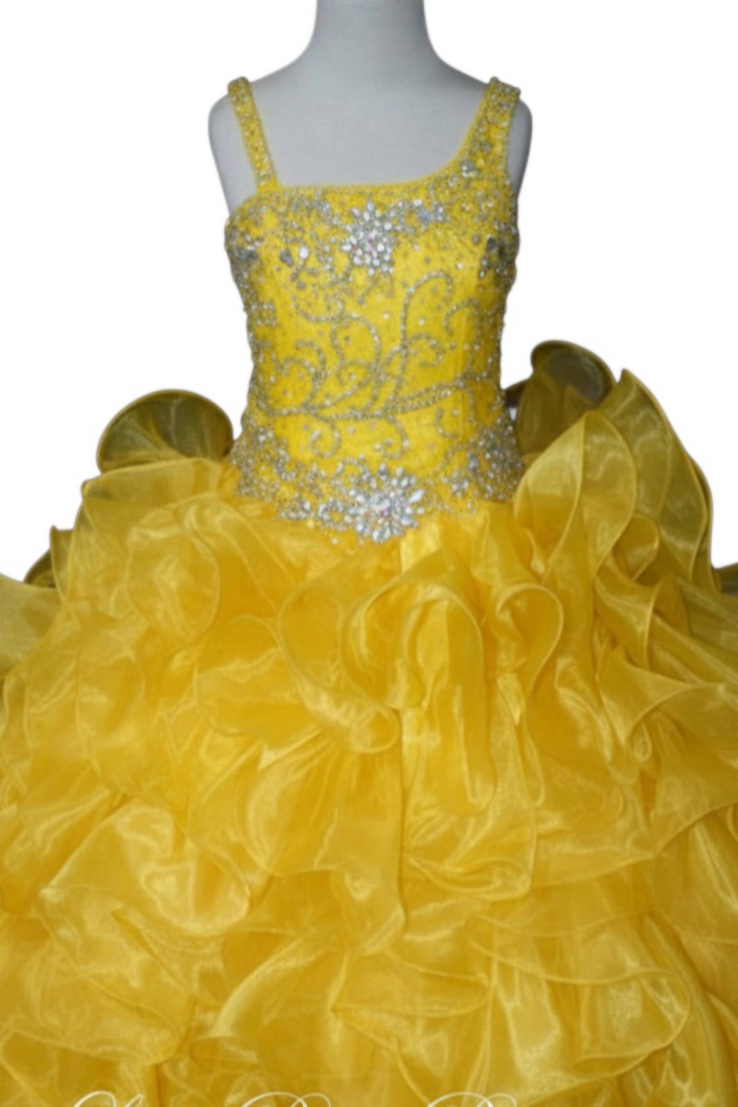 Little Rosie - Girl's Glitz Pageant Maxi Dress