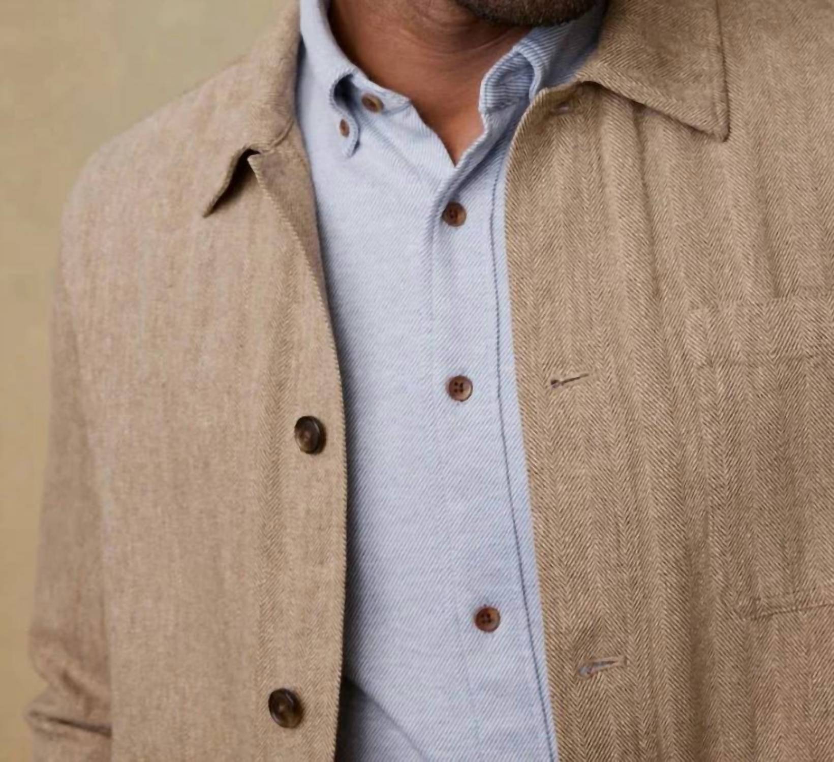 Faherty - Herringbone Studio Jacket