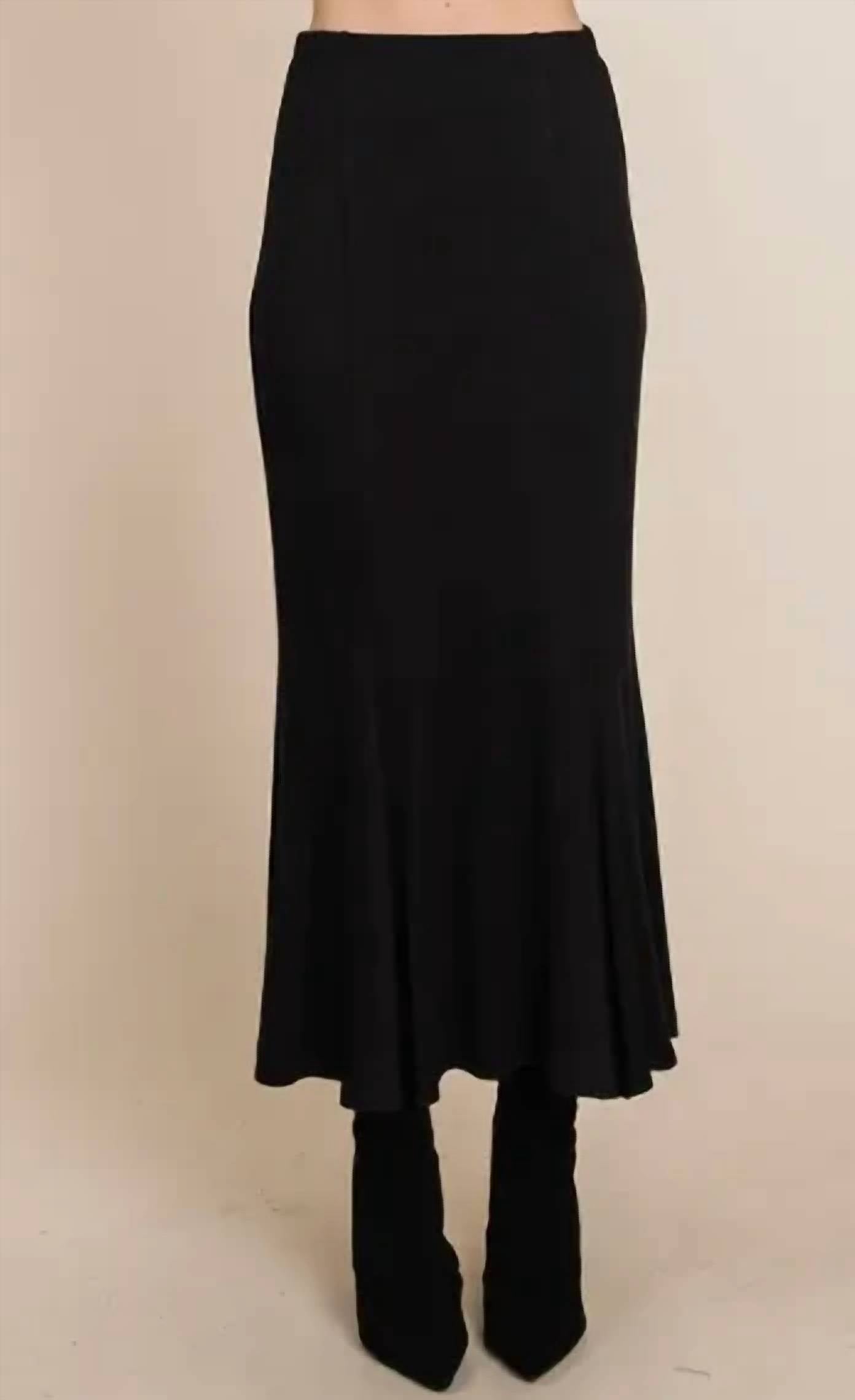 Emerald Collection - French Terry Mermaid Skirt