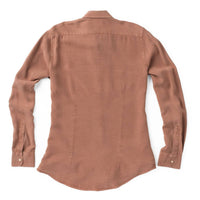 Madison Creek Outfitters Claire Solid Shirt in copper - women's long sleeve top - alternate view
