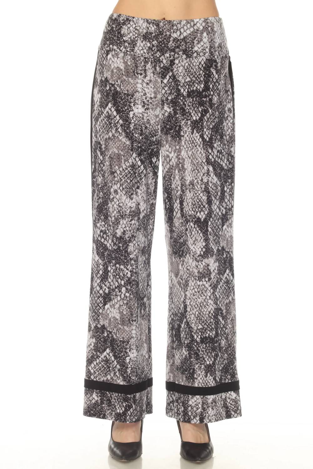 Joseph Ribkoff - Snakeskin Wide Leg Pant