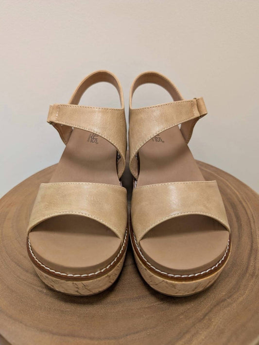 Cozy Co. - 5'o Clock Wedges Taupe