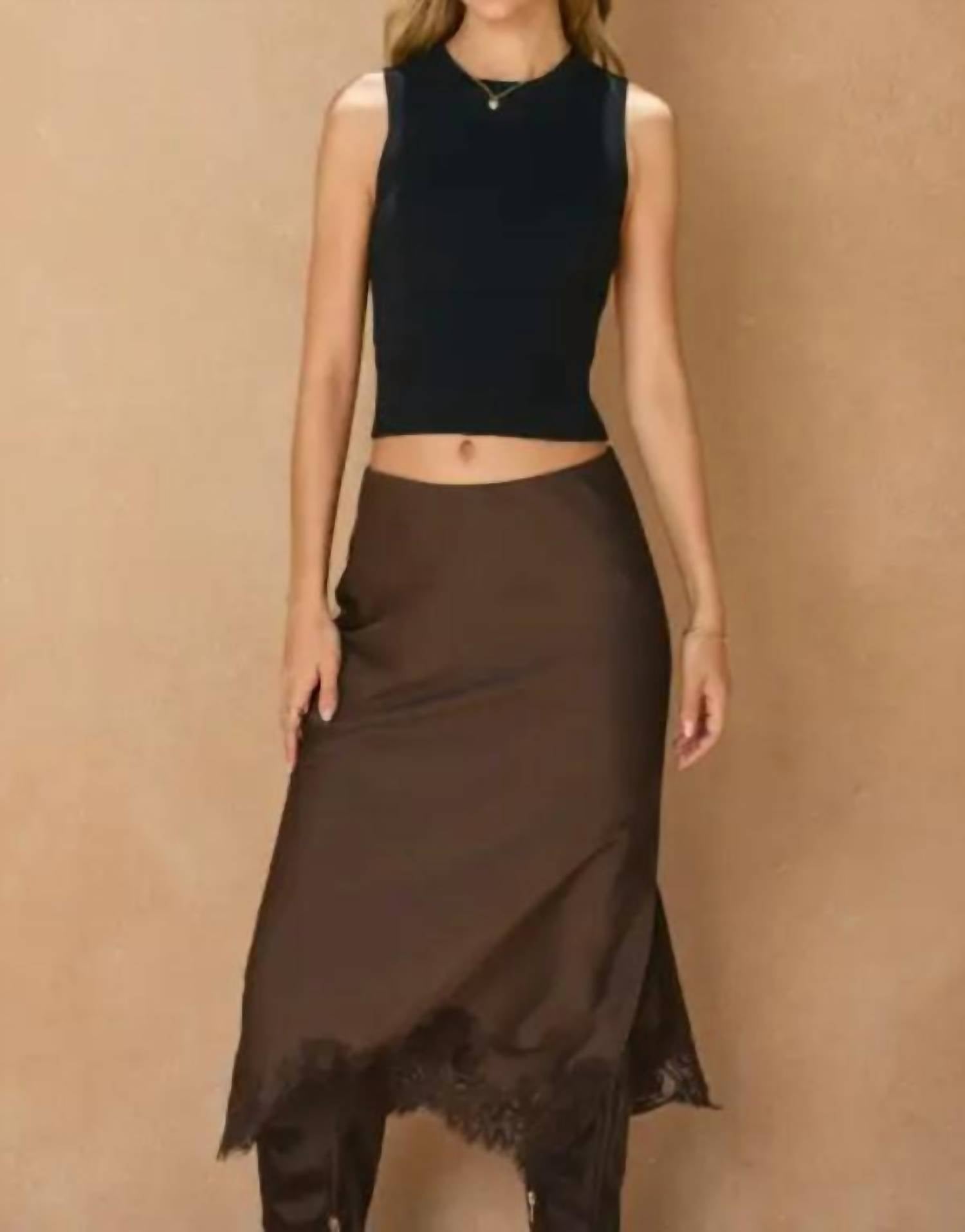 Mint Exclusives - Rose Dawn Slip Skirt