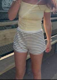Le Lis - Striped Club Shorts