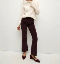 Veronica Beard - Women's Carson Ankle Flare Cord Pants