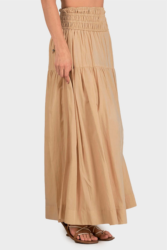 Elan - Women's Tiered Maxi Skirt