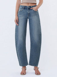 Flying Monkey - High Rise Slim Barrel Jeans