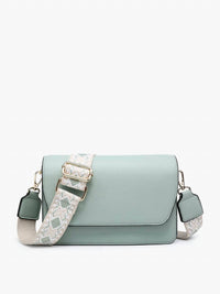 Jen & Co. - Women's Noah Vegan Guitar Strap Crossbody Bag