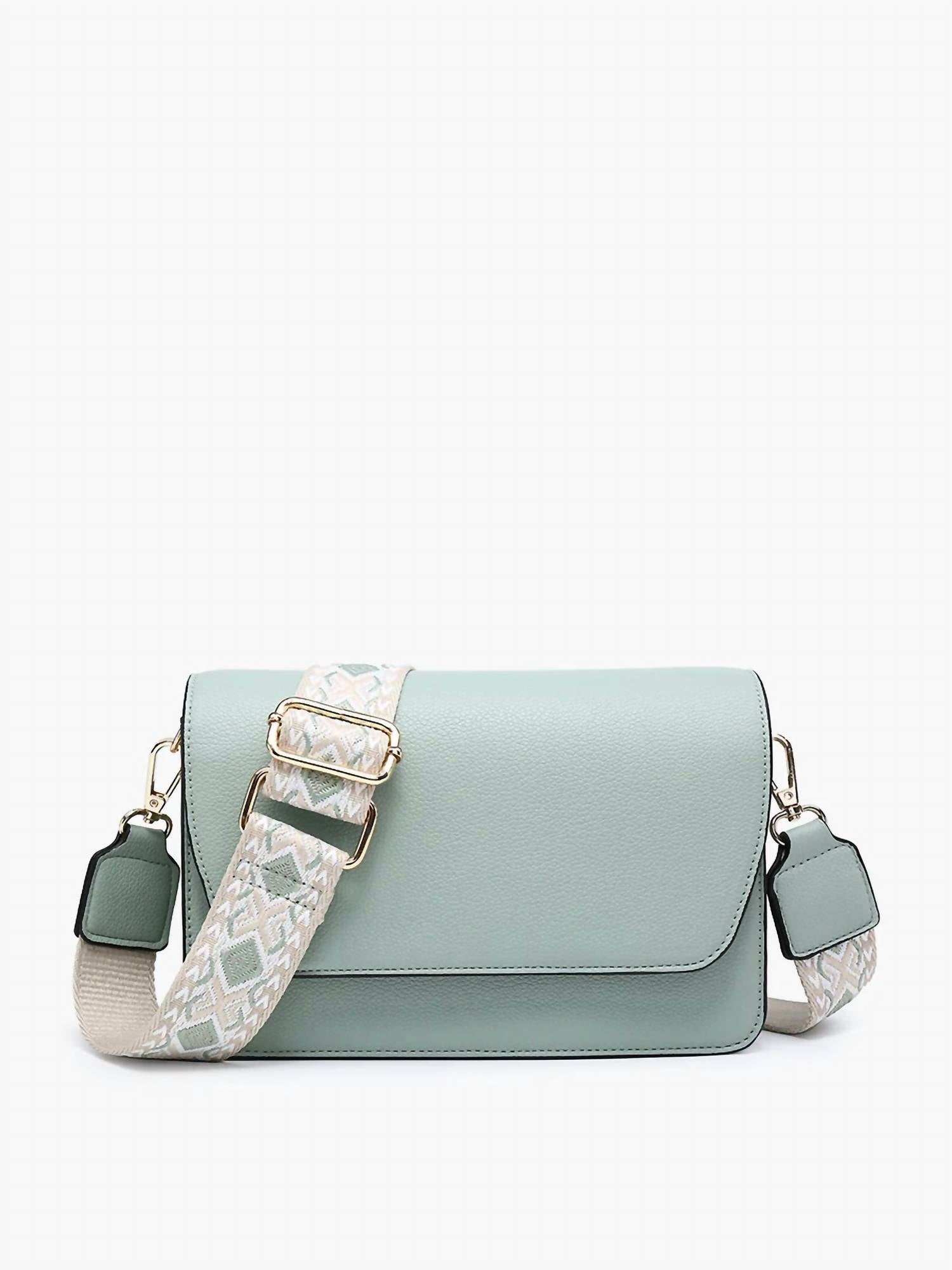 Jen & Co. - Women's Noah Vegan Guitar Strap Crossbody Bag