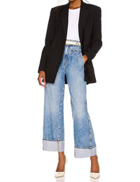 Grlfrnd - Morgan Pleated High Rise Jean