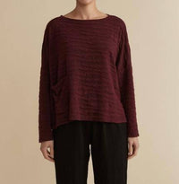 Cut Loose - Texture Knit Pullover Top