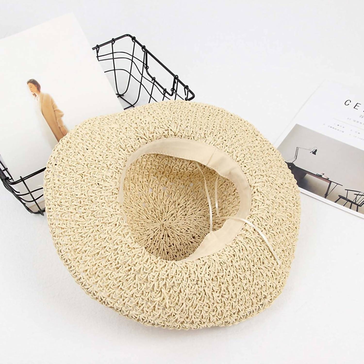Elsie & Zoey - Women's Floppy Straw Hat