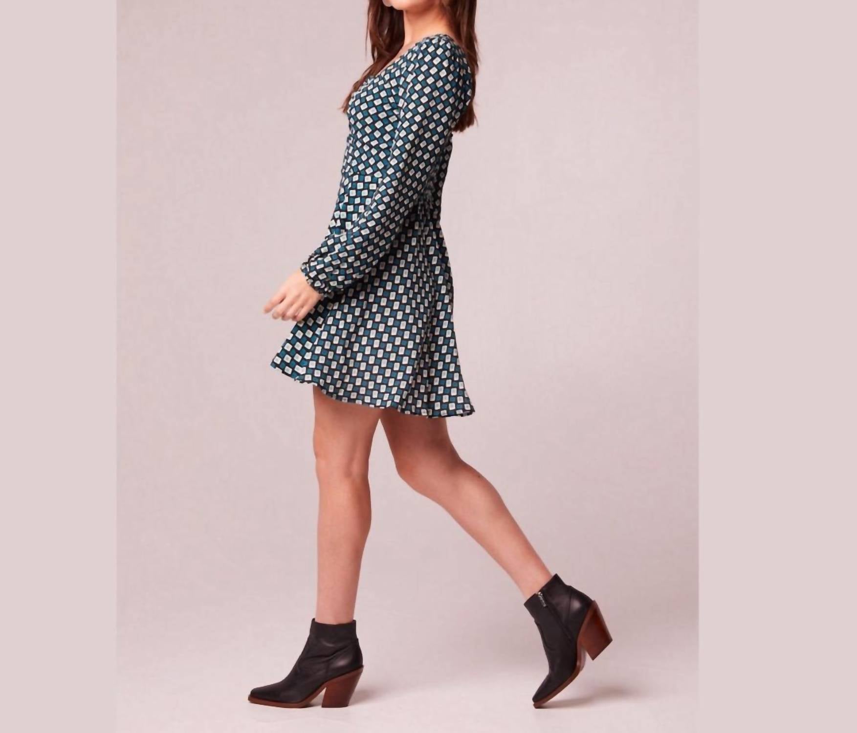 Band Of The Free - Genevieve Diamond Mini Dress