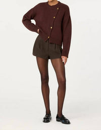 Astr - Jackeline Asymmetrical Scarf Cardigan