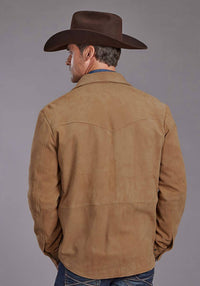 Stetson - Men's Leather Suede Shirt Jacket