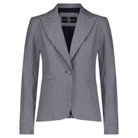 Hipchik - Women's Queen Of Blazer Pinstripe