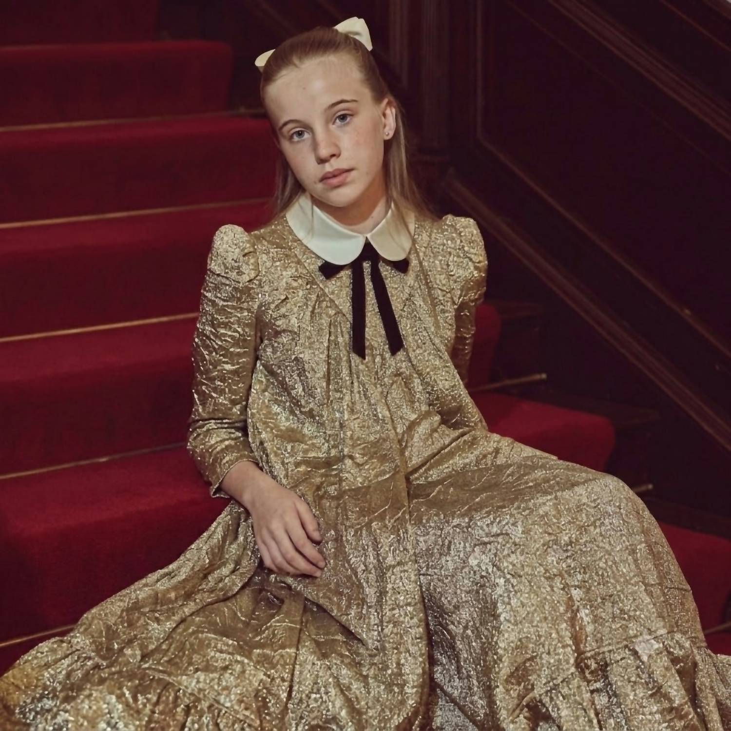 Jouet - Girls Brocade Maxi Dress