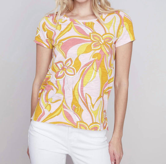 Charlie B - Cotton Slub Sorbet Tee