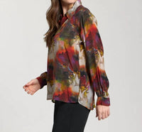 Apny - Pullover Long Sleeve Blouse